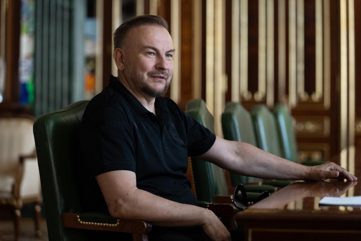 Сергій Бескрестнов (Флеш) під час робочої зустрічі в Офісі президента 17 липня 2026 року