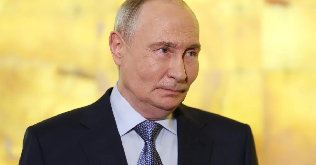 Глава рф володимир путін (фото: Alexander KAZAKOV / POOL / AFP via Getty Images)