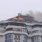 Одеса 18 жовтня: влучання у багатоповерхівку, пожежа і двоє постраждалих
